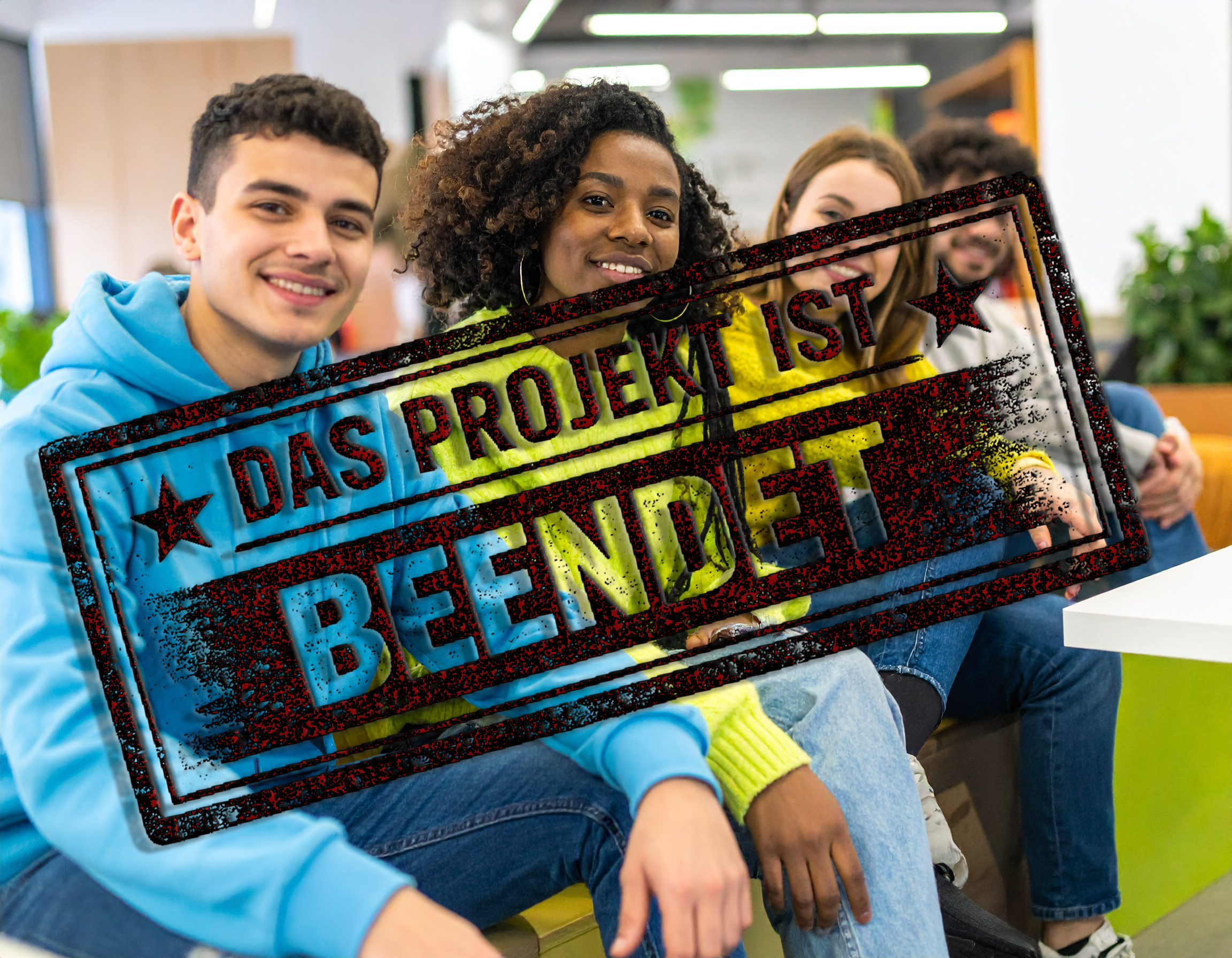 Gruppe von Jugendlichen